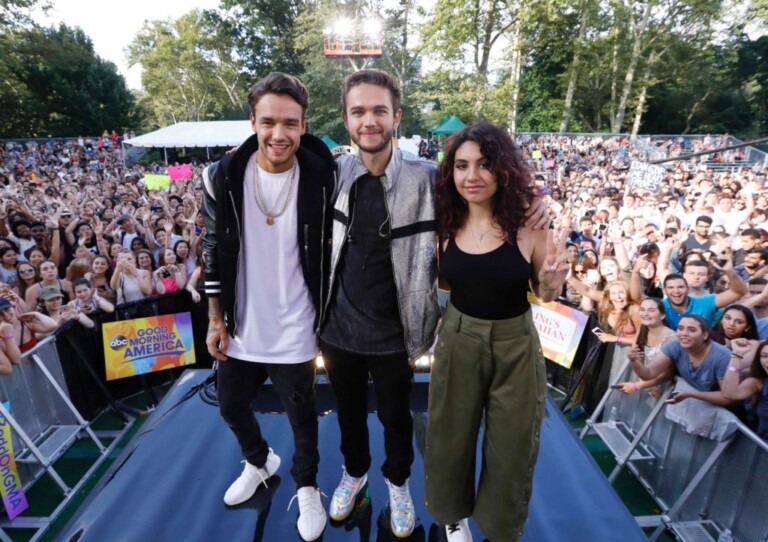 Zedd con Alessia Cara y Liam Payne en vivo