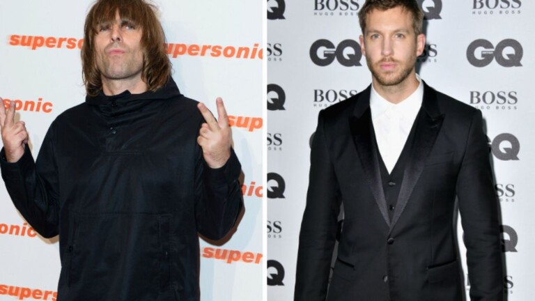 Calvin Harris es atacado por Liam Gallagher