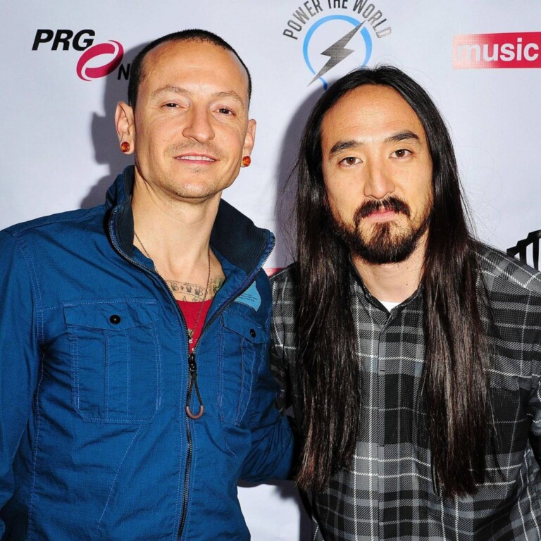 Steve Aoki le rinde homenaje a Chester Bennington