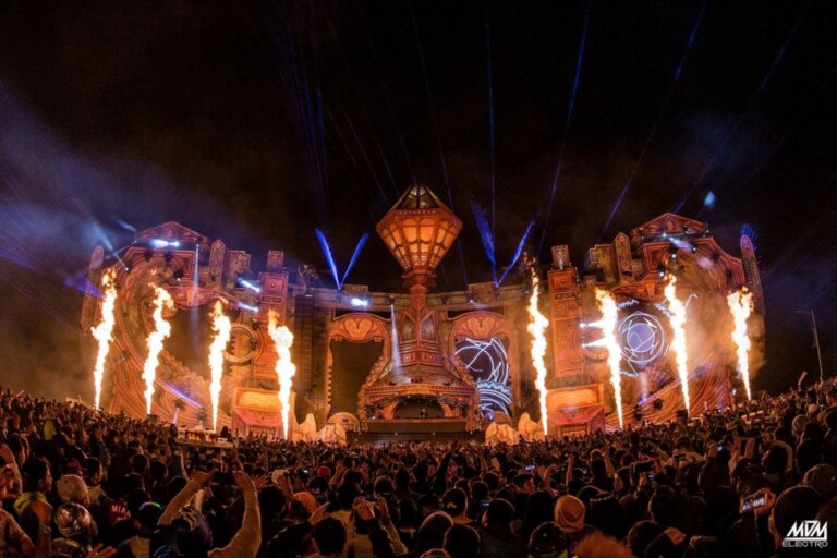 Detrás del MainStage de Daydream 2017 con Kryoman, Rebecca & Fiona y Ghastly