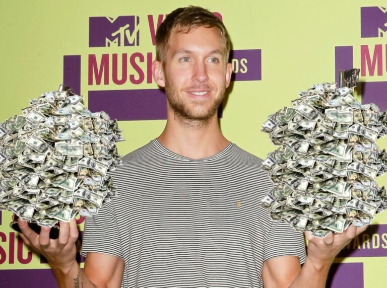 Calvin Harris llega más lejos en una lista Forbes