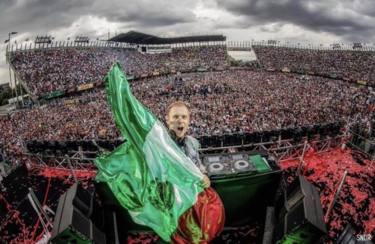 Revive el set de Armin van Buuren en el Gran Premio de México