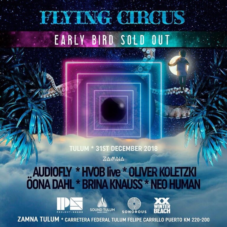 Cerrando el año con Flying Circus y mucho Techno