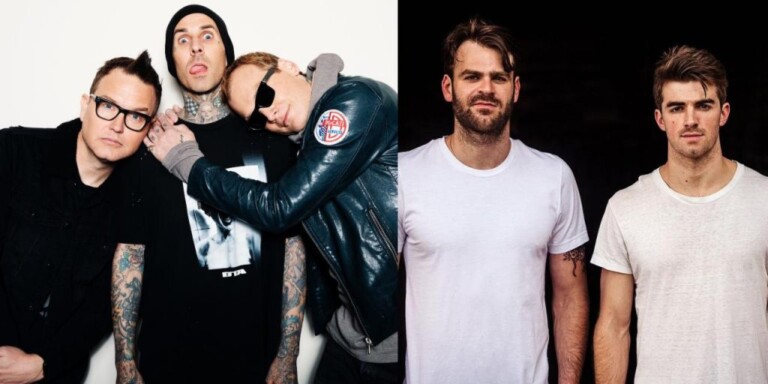 Colaboración épica The Chainsmokers con Blink-182