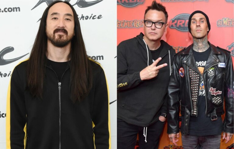 ¡Steve Aoki y Blink-182 estrenan track!