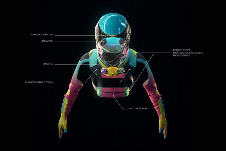 Micrashell, el traje futurístico anti-COVID-19