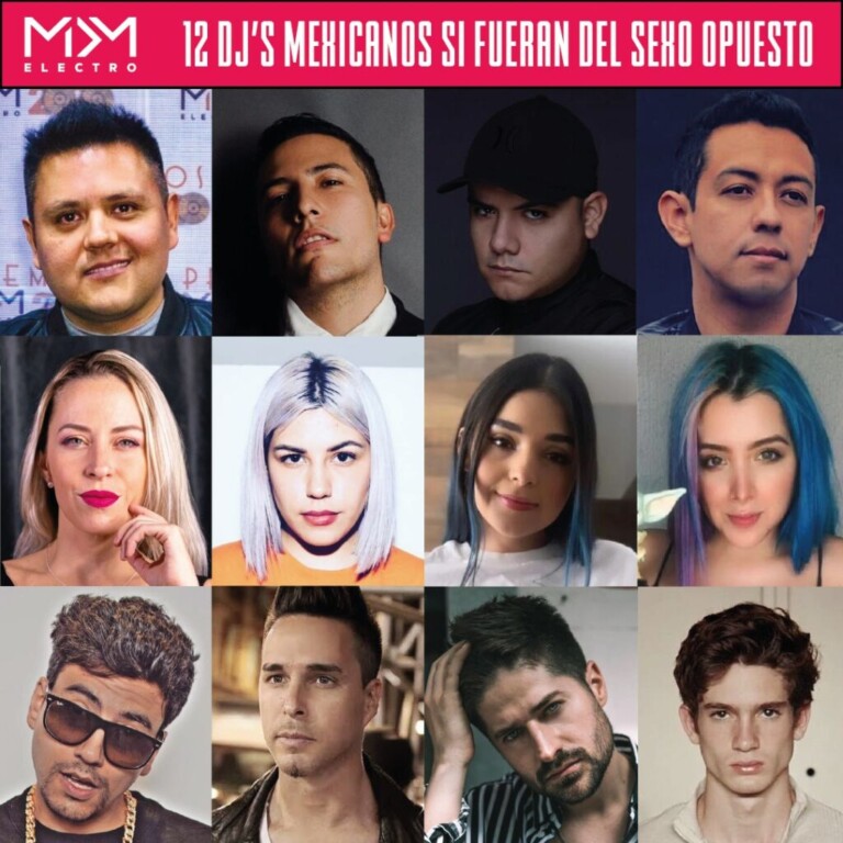 Así se verían los DJ’s mexicanos si fueran del sexo opuesto