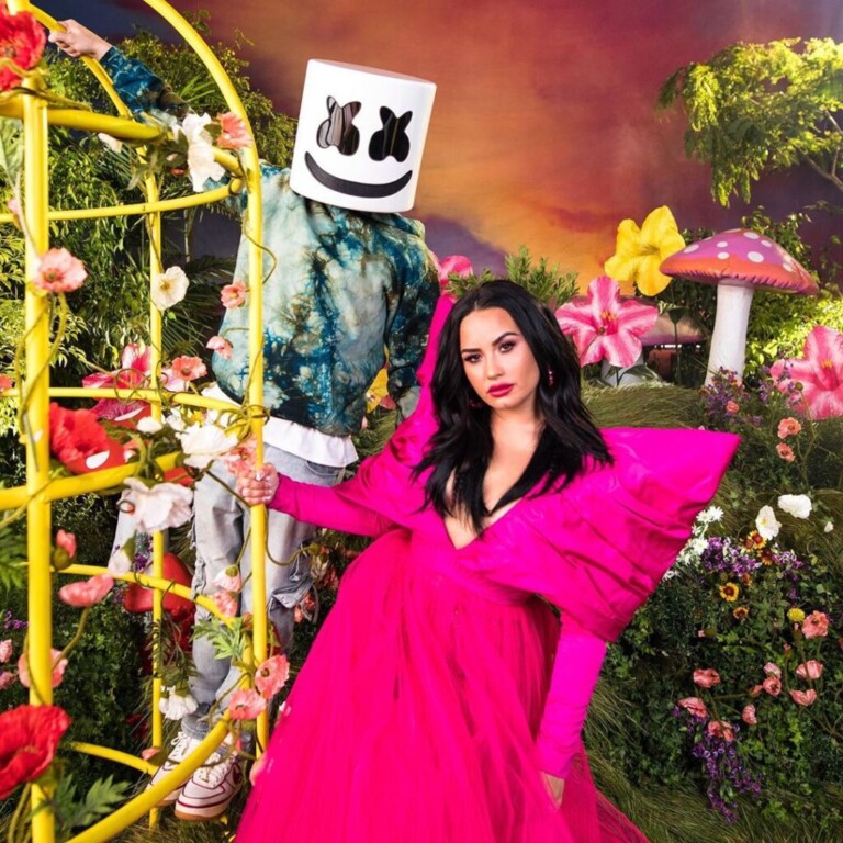 Marshmello y Demi Lovato lanzan colaboración “Ok Not To Be Ok” como prevención del suicidio