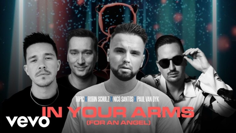 Topic, Nico Santos y Robin Schulz lanzan nueva versión del clásico “For An Angel”