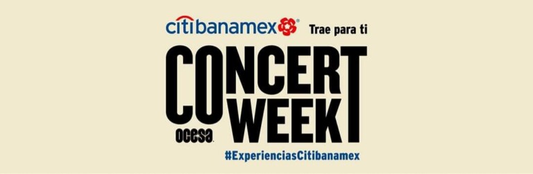 Conoce la Concert Week de OCESA, más de 100 conciertos al 2×1