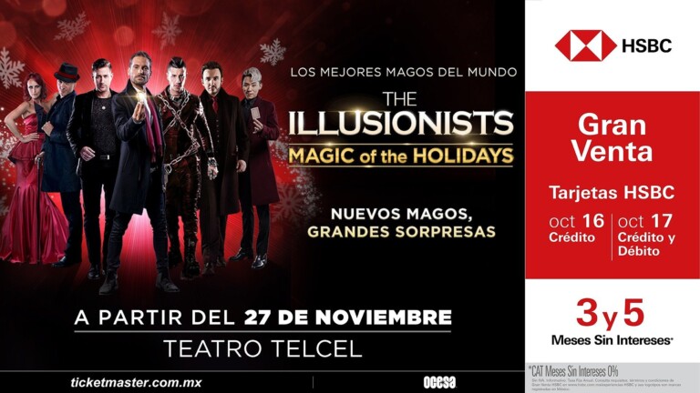 The Illusionists: La magia que transformará tu navidad