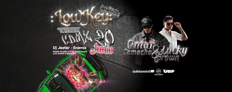 LOWKEY: el nuevo evento urbano que busca conquistar CDMX